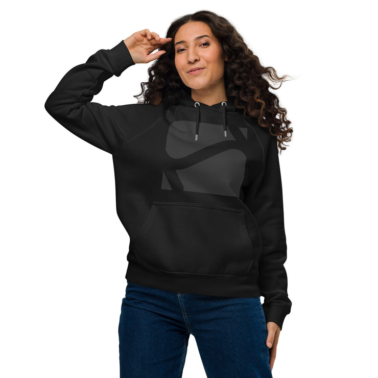 Sudadera unisex eco raglán